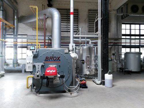 Generador de vapor de gas - BROX BOILER & BURNER COMPANY