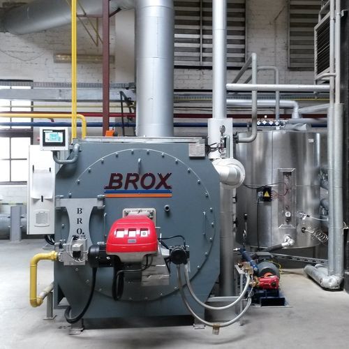 Generador de vapor sobrecalentado - BROX BOILER & BURNER COMPANY - de vapor saturado / acuotubular / 3 pasos