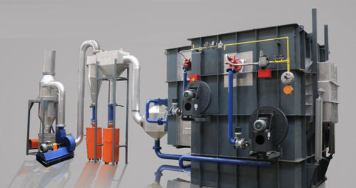 Unidad para reciclado de escombros - BROX BOILER & BURNER COMPANY