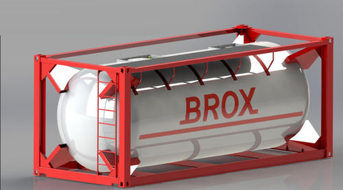 Contenedor cisterna de almacenaje - BROX BOILER & BURNER COMPANY - de transporte / para GPL / cilíndrico
