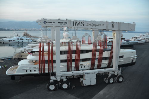 Travel lift para cargas pesadas - MBH 670 - 1404 - CIMOLAI TECHNOLOGY