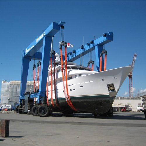 Pórtico portátil - MBH 600 - CIMOLAI TECHNOLOGY - de descarga de buque