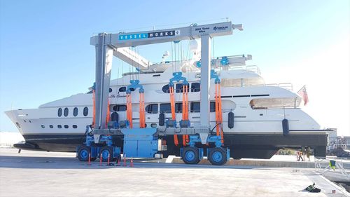 Travel lift para cargas pesadas - 1612 MBH087 - MBH 350 - CIMOLAI TECHNOLOGY - controlado a distancia