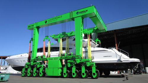Travel lift para cargas pesadas - MBH485-1701 - CIMOLAI TECHNOLOGY - controlado a distancia