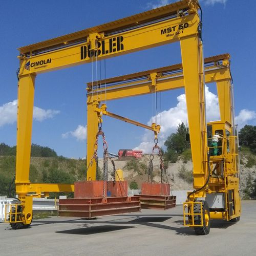 Carretilla elevadora de tipo straddle (horcaja) con motor diésel - MST 50 - CIMOLAI TECHNOLOGY