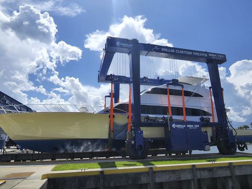 Pórtico portátil - MBH 155 US t - CIMOLAI TECHNOLOGY - de descarga de buque
