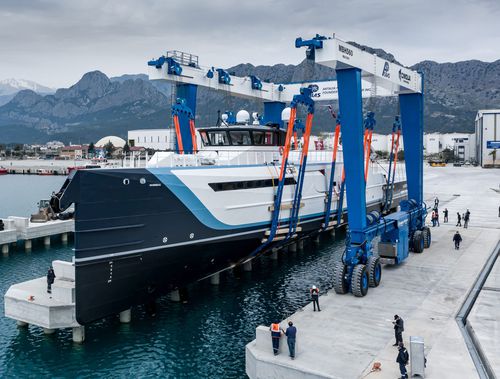 Pórtico portátil - MBH 560 - CIMOLAI TECHNOLOGY - para aplicaciones marinas / de descarga de buque