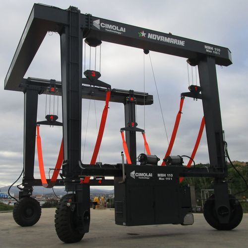 Pórtico portátil - MBH 110 - CIMOLAI TECHNOLOGY - de descarga de buque