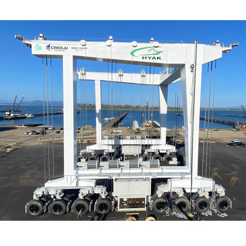 Travel lift totalmente eléctrico - MBH 1500 - CIMOLAI TECHNOLOGY - para cargas pesadas / controlado a distancia