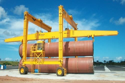 Pórtico con neumáticos - MST 120 - 31 - CIMOLAI TECHNOLOGY - para el sector eólico