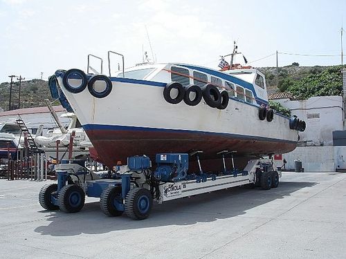Transportador autopropulsado de 6 ejes - MBT 60t - 9 - CIMOLAI TECHNOLOGY - para barco