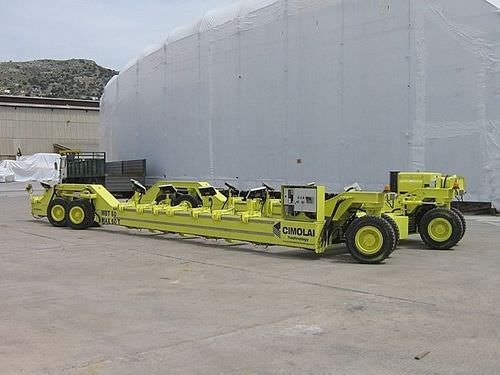Transportador autopropulsado de 6 ejes - MBT 60t - 10 - CIMOLAI TECHNOLOGY - para barco