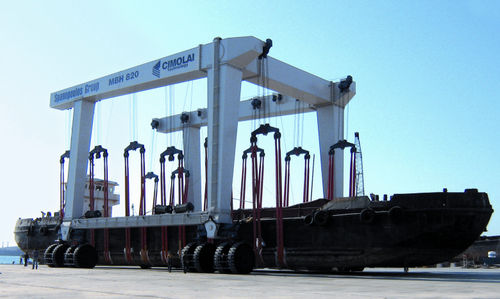Travel lift para cargas pesadas - MBH 820 - 11 - CIMOLAI TECHNOLOGY