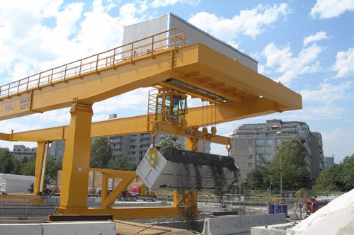 Pórtico en riel - RGC 4 - CIMOLAI TECHNOLOGY - para contenedores