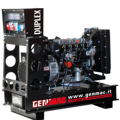 Grupo electrógeno diésel - DUPLEX RG10PO - GENMAC SRL - monofásico / estacionario / 50 Hz