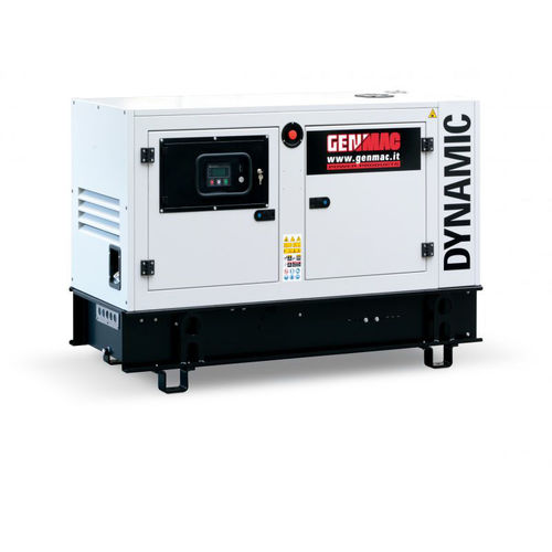 Grupo electrógeno diésel - DYNAMIC G10PS - GENMAC SRL - trifásico / estacionario / 50 Hz