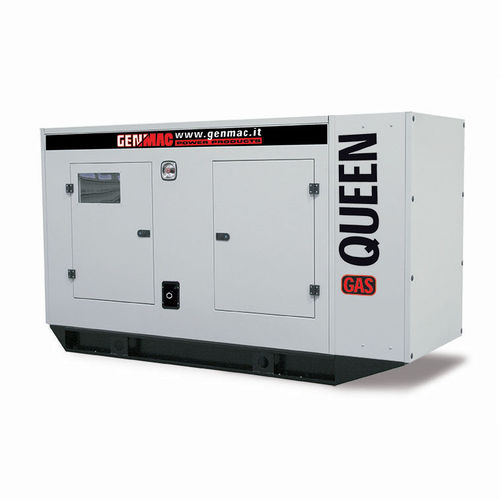 Grupo electrógeno de GLP - QUEEN-GAS G105GS-LPG - GENMAC SRL - trifásico / estacionario / 50 Hz