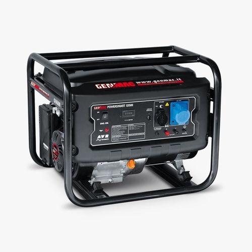 Grupo electrógeno con motor de gasolina - GENMAC SRL - monofásico / portátil / 50 Hz