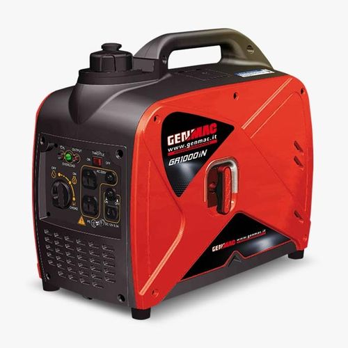Grupo electrógeno con motor de gasolina - GENMAC SRL - monofásico / portátil / 50 Hz