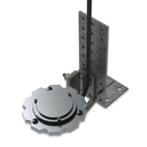 Sensor de distancia cilíndrico - GS032  - Trimble Navigation - Construction Division - óptico / sin cable / de acero inoxidable
