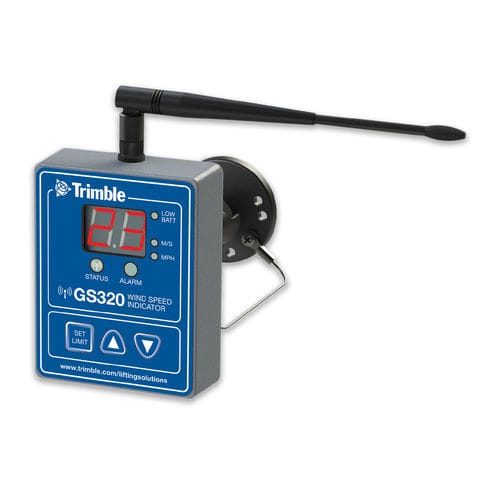 Indicador de corriente - GS320 - Trimble Navigation - Construction Division - de velocidad del viento / LED / con enlace inalámbrico