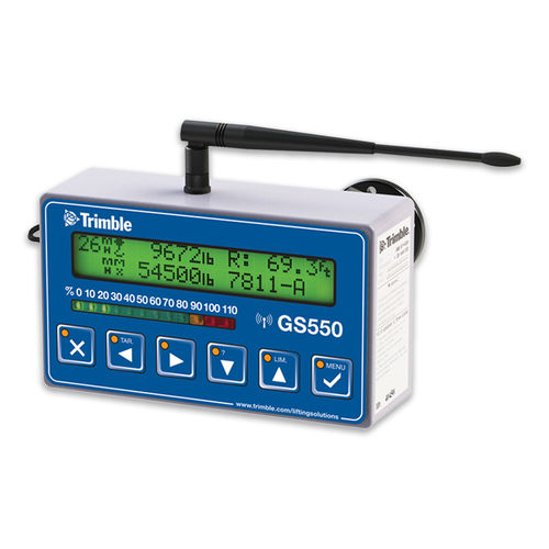 Monitor LCD - GS550  - Trimble Navigation - Construction Division - digital / para obra de construcción / 6"