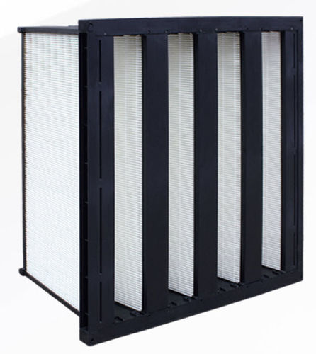 Filtro de aire - MV-HT series - Mikropor - de paneles / en V / de alta temperatura