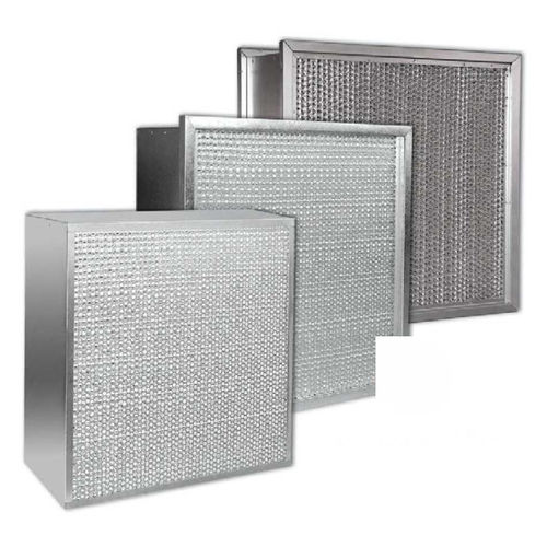 Filtro de aire - MASHT series - Mikropor - de paneles / de alta temperatura / sin silicona