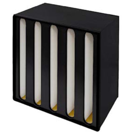 Filtro de aire - MVH series - Mikropor - de paneles / de fibra de vidrio / para climatización