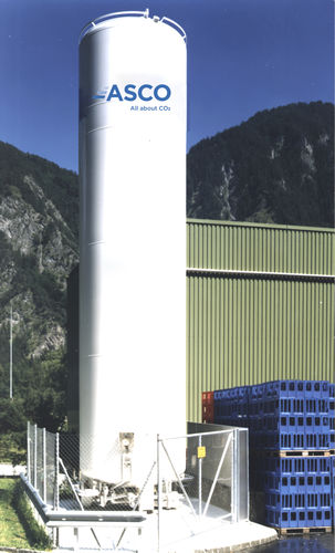 Depósito de almacenamiento para nitrógeno líquido - ASCO CARBON DIOXIDE - para gas licuado / de CO2 / N2O