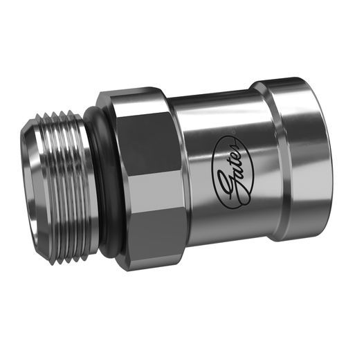 Racor rápido - UQDB - Gates - hidráulico / de acero inoxidable / antiderrames