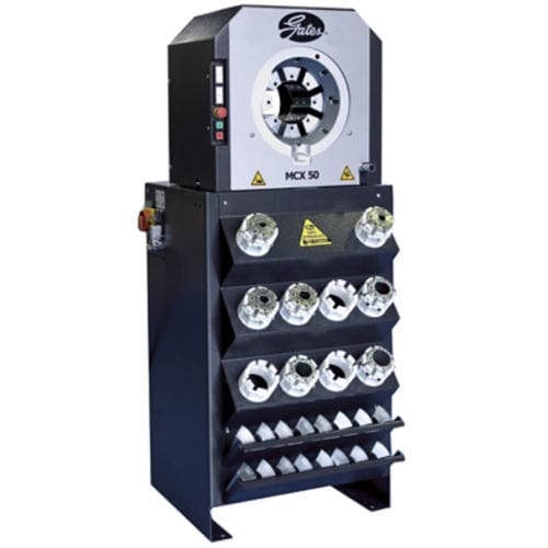 Engastadora para tubos flexibles hidráulicos - MCX series - Gates - automática / hidráulica / portátil