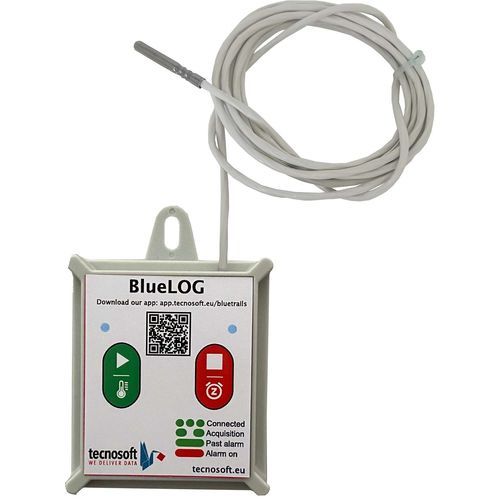 Registrador de datos de temperatura - BlueLOG P - Tecnosoft - bluetooth / sin pantalla / de uso alimentario