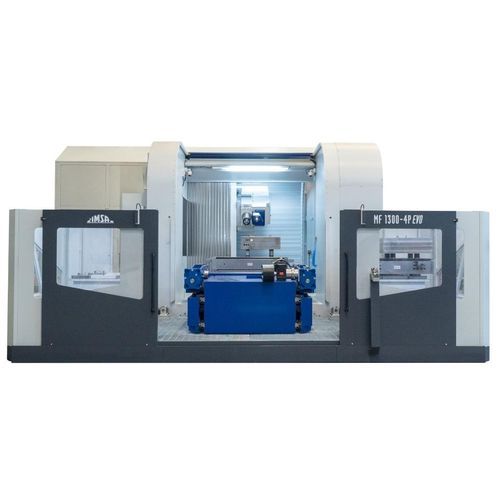 Taladradora-fresadora CNC - MF1300/4P EVO - IMSA srl - de columna / tipo pórtico / 5 ejes