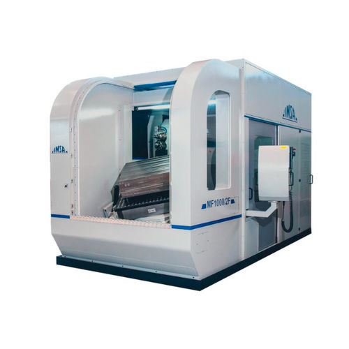 Taladradora-fresadora para orificio profundo - MF1000/2F  - IMSA srl - CNC / de columna / con mesa rotativa