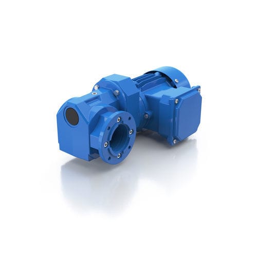 Reductor de tornillo sin fin - SM  - Rehfuss Drive Solutions GmbH - de engranaje helicoidal / 200 - 500 Nm / con brida