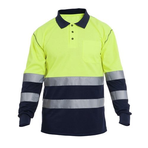 Polo de alta visibilidad - JUDE HV - tomas bodero s.a. - de trabajo / de poliéster / de algodón