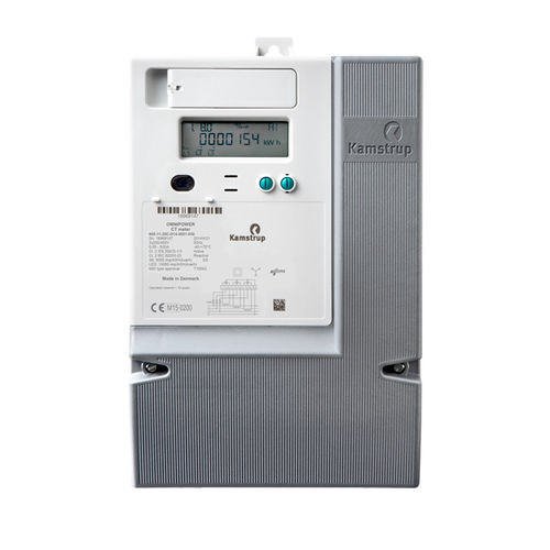 Contador de energía eléctrica trifásico - OMNIPOWER - Kamstrup Instumenation - de pared / con pantalla LCD