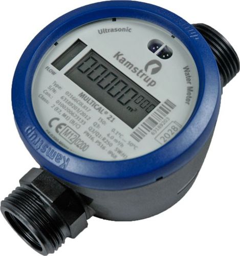 Contador de agua digital - MULTICAL® 21 - Kamstrup Instumenation - por ultrasonidos