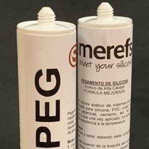 Cola silicona - 10SIPEG - MEREFSA, S.L.U. - para aluminio / para plástico / para vidrio