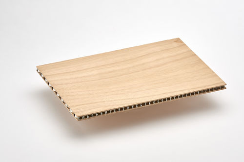 Panel sándwich de nido de abeja - COMPOCEL&reg; W - Cel Components S.r.l. - cara contrachapada / para interiores / para mueble