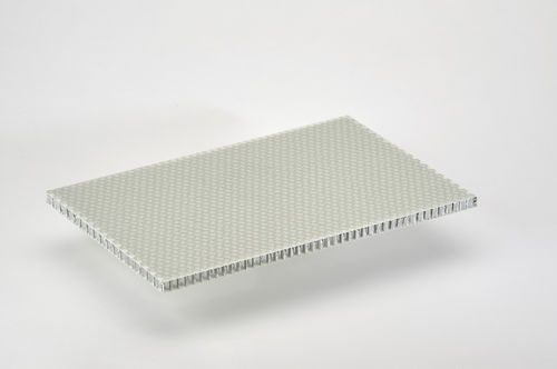 Panel sándwich de nido de abeja - ALUSTEP® 300 LIGHT - Cel Components S.r.l. - cara de fibra de vidrio / de pared / para interiores