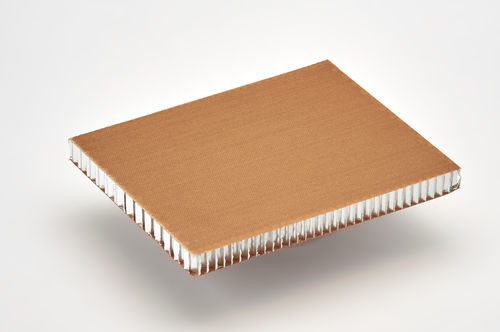 Panel sándwich de nido de abeja - ALUSTEP® F - Cel Components S.r.l. - cara de fibra de vidrio / para interiores / para tabique