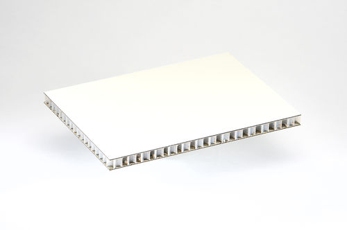 Panel sándwich alma alveolar de polipropileno - COMPOCEL® HP - Cel Components S.r.l. - cara de plástico laminado / para interiores / para tabique