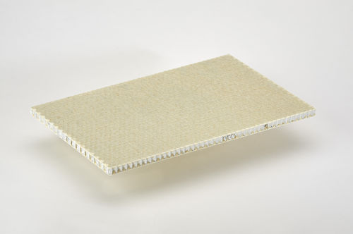 Panel sándwich de nido de abeja - ALUSTEP® 500 LIGHT - Cel Components S.r.l. - cara de fibra de vidrio / para muro / para interiores