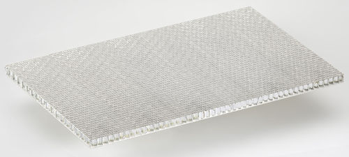 Panel sándwich de nido de abeja - ALUSTEP 500 SL - Cel Components S.r.l. - cara de fibra de vidrio / para muro / para interiores