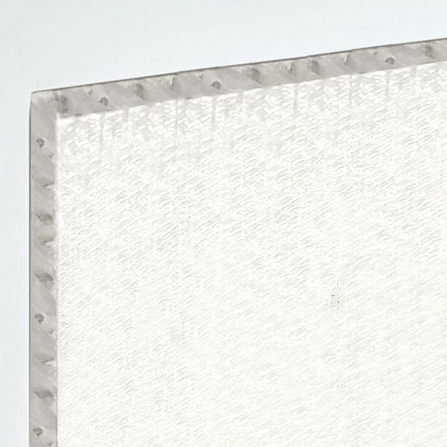 Panel sándwich alma alveolar de polipropileno - CLEARSTEP - Cel Components S.r.l. - cara de fibra de vidrio / para tabique / para fachada