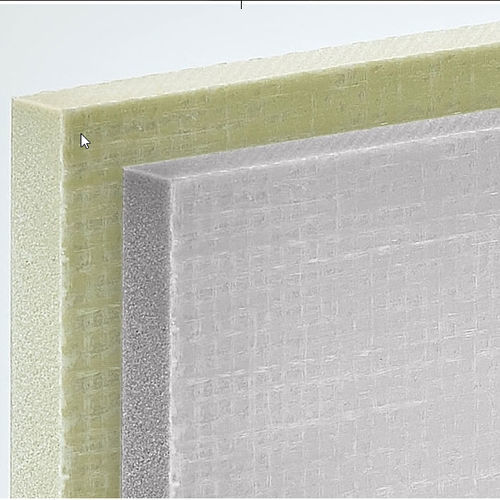 Panel sándwich alma de espuma - FOAMSTEP - Cel Components S.r.l. - cara de fibra de vidrio / para muro / para interiores