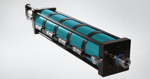 Cilindro neumático - DAF series - ips - Werkzeugtechnik gmbh - para prensa / con brida