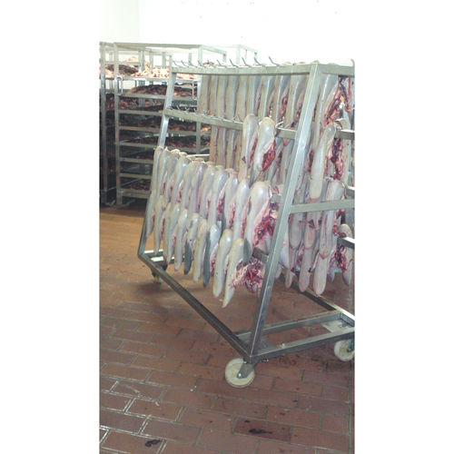 Sistema de estanterías para depósito de almacenamiento - Smisco Food Equipment Ltd - para la industria agroalimentaria / de jamón / de acero inoxidable